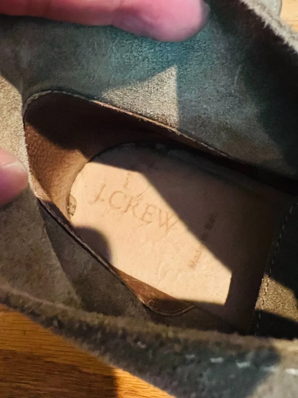 J.CREW MacAlister Chukka Boots 12 Men’s in Brown Suede Made in Italy